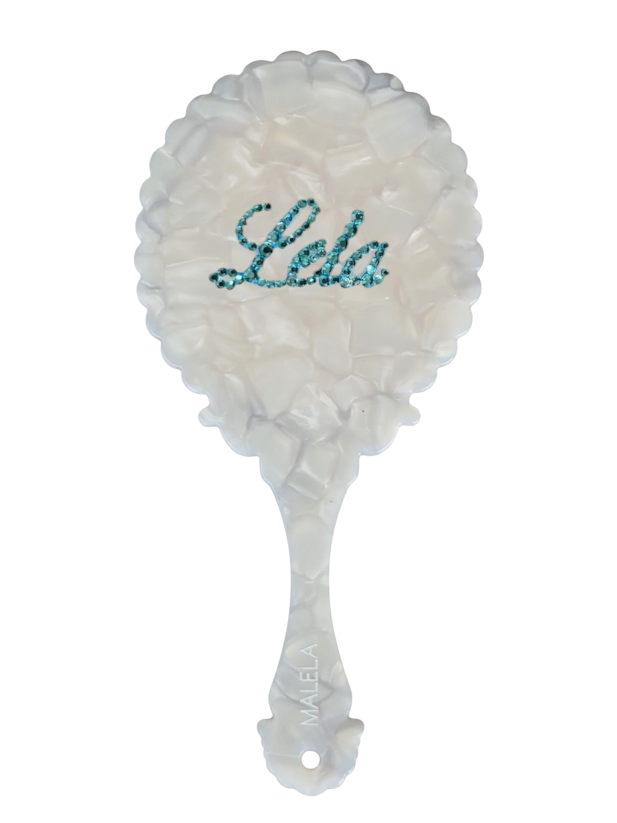 ESPEJO BLANCO PERSONALIZADO