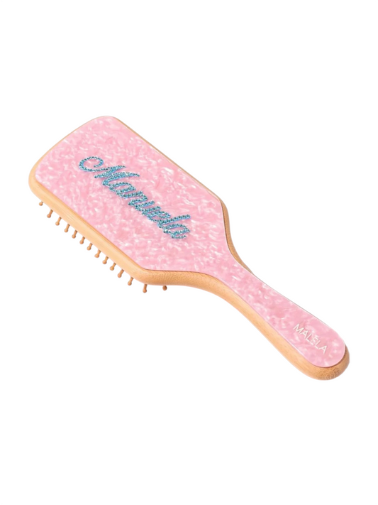 CEPILLO DE BAMBÚ PERSONALIZADO PEDRERIA